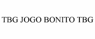 tbg jogo bonito tbg