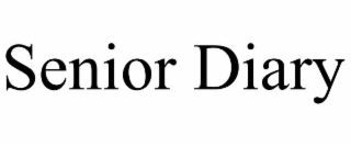 senior diary