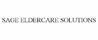 sage eldercare solutions
