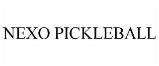 nexo pickleball