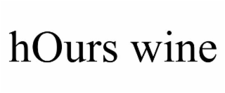 hours wine