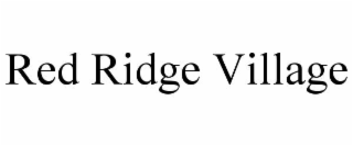 red ridge village
