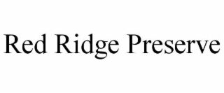 red ridge preserve
