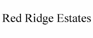 red ridge estates