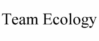 team ecology