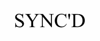 sync'd