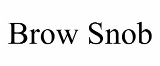 brow snob