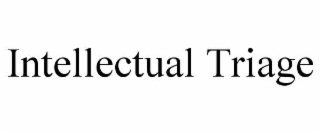 intellectual triage