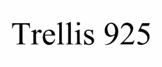 trellis 925