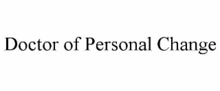 doctor of personal change