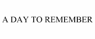 a day to remember