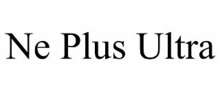 ne plus ultra