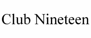 club nineteen