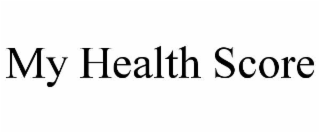 my health score