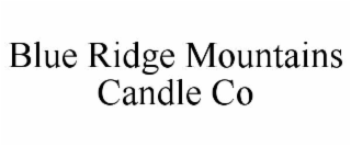 blue ridge mountains candle co