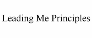 leading me principles