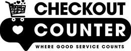 checkout counter where good service counts
