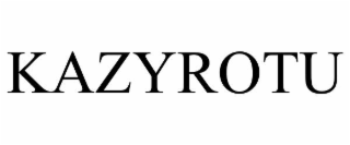kazyrotu