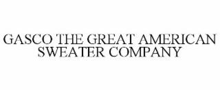gasco the great american sweater company