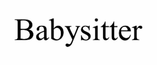 babysitter