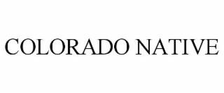 colorado native