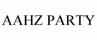 aahz party