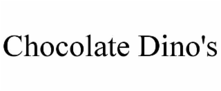 chocolate dino's