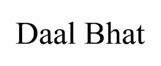 daal bhat