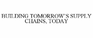 building tomorrow’s supply chains, today