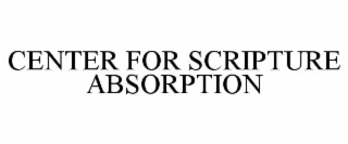 center for scripture absorption