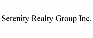 serenity realty group inc.
