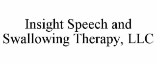 insight speech and swallowing therapy, llc