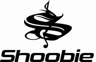 a stylized "s" above the word "shoobie."