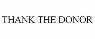 thank the donor