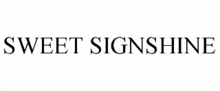 sweet signshine