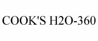 cook's h2o-360