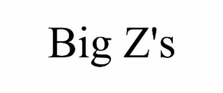 big z's