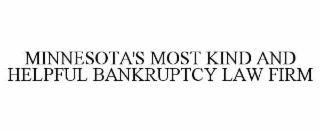 minnesota's most kind and helpful bankruptcy law firm