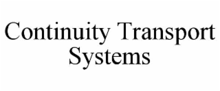 continuity transport systems