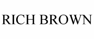 rich brown