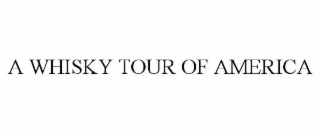 a whisky tour of america