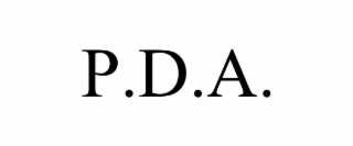 p.d.a.