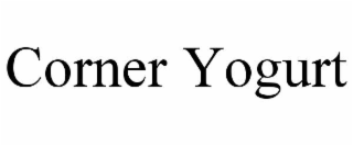 corner yogurt