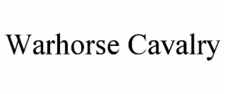 warhorse cavalry