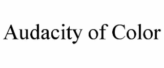 audacity of color