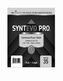 the mark consists of the wording “syntevo pro” with a solid triangle positioned above the letters “evo.” the triangle is a simple geometric shape and does not contain any letters or words. the mark may be displayed in any color; the colors shown in the dr