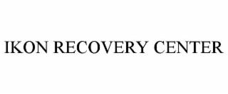 ikon recovery center