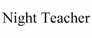 night teacher