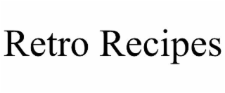 retro recipes