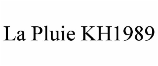la pluie kh1989